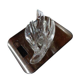 Gorham Crystalites Dove candle holder